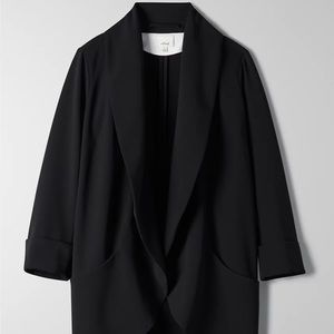 👩‍💼 Aritzia Wilfred Chevalier Black Blazer